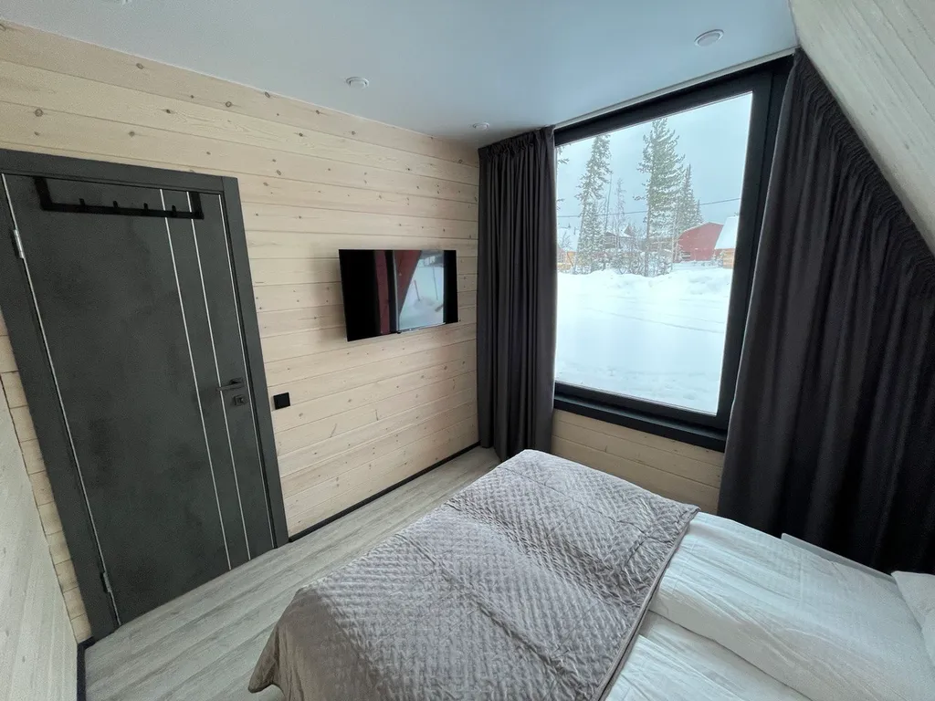 А-фрейм в лесу 100 кв м