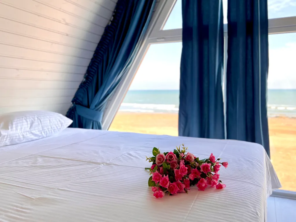 Коттедж у моря с сауной