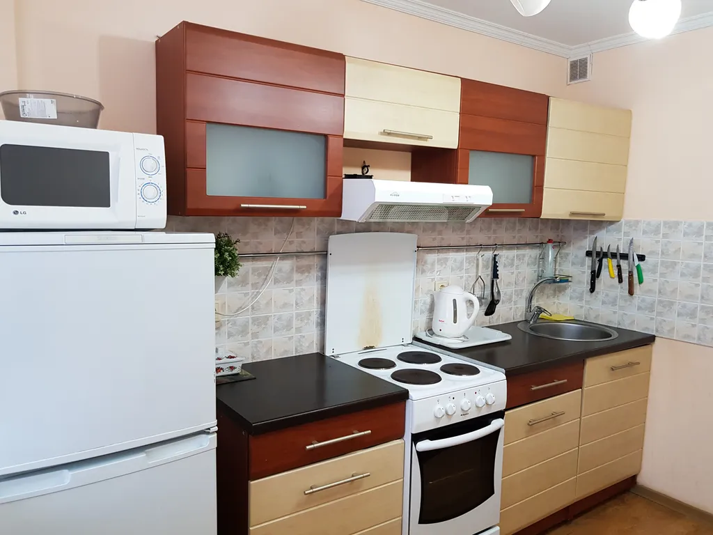 Уютная и солнечная однокомнатная квартира с красивым видом из окна