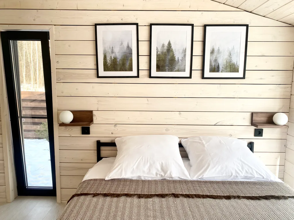 Коттедж Домик в лесу с сауной и купелью — Гжель