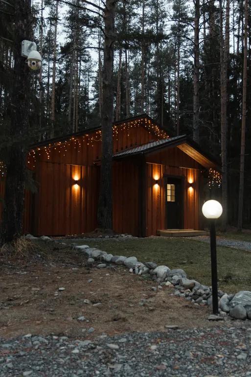 Комфортабельный коттедж с видом на озеро