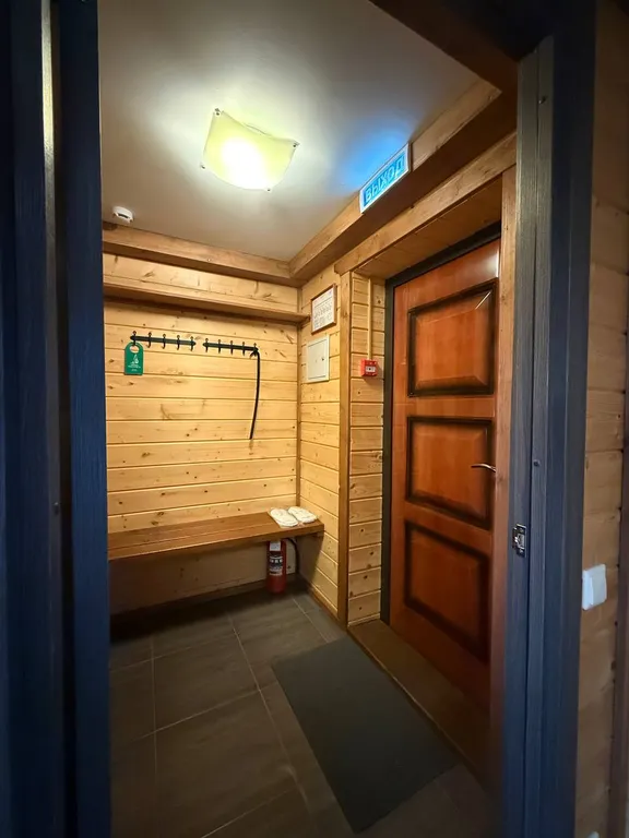 Норвежская деревня с двухспальной кроватью