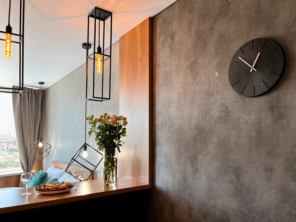 Студия на 24 этаже с видом на Дон