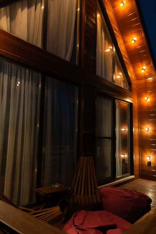 Четырёхместный барнхаус с видом на море