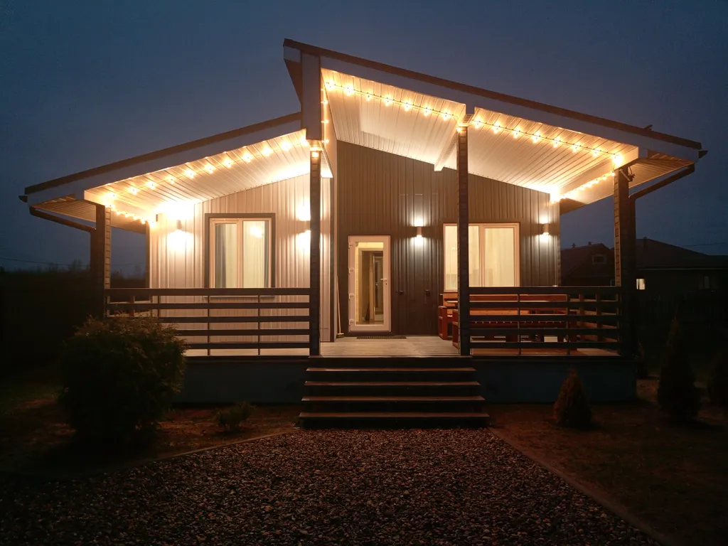 Флотский домик с чаном