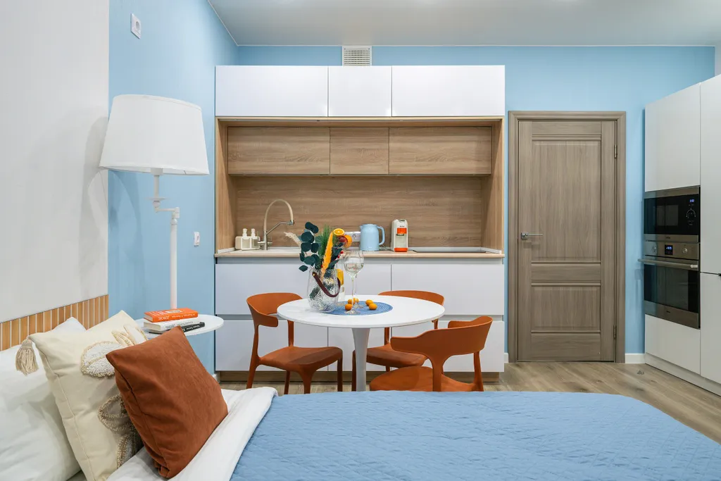 Квартира Квартира Teplo apartments студия на Среднерогатской — Санкт-Петербург