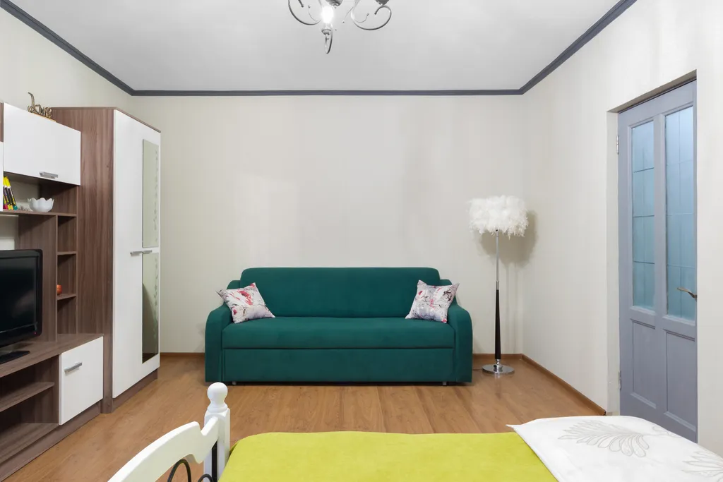 Квартира с балконом с видом на горы