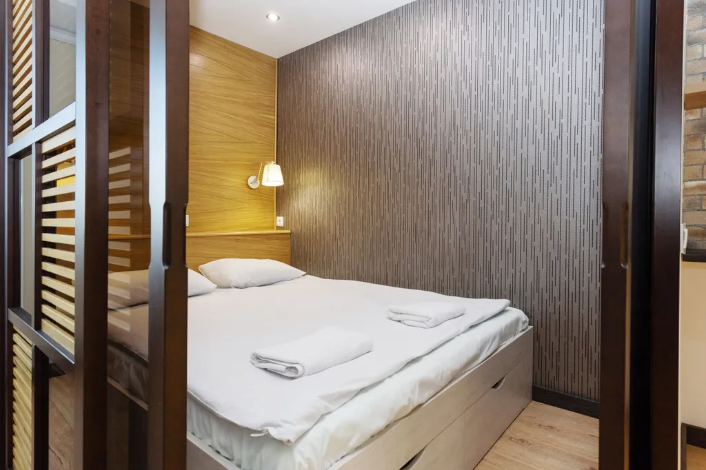 Современный апартамент с балконом рядом с метро Фрунзенская