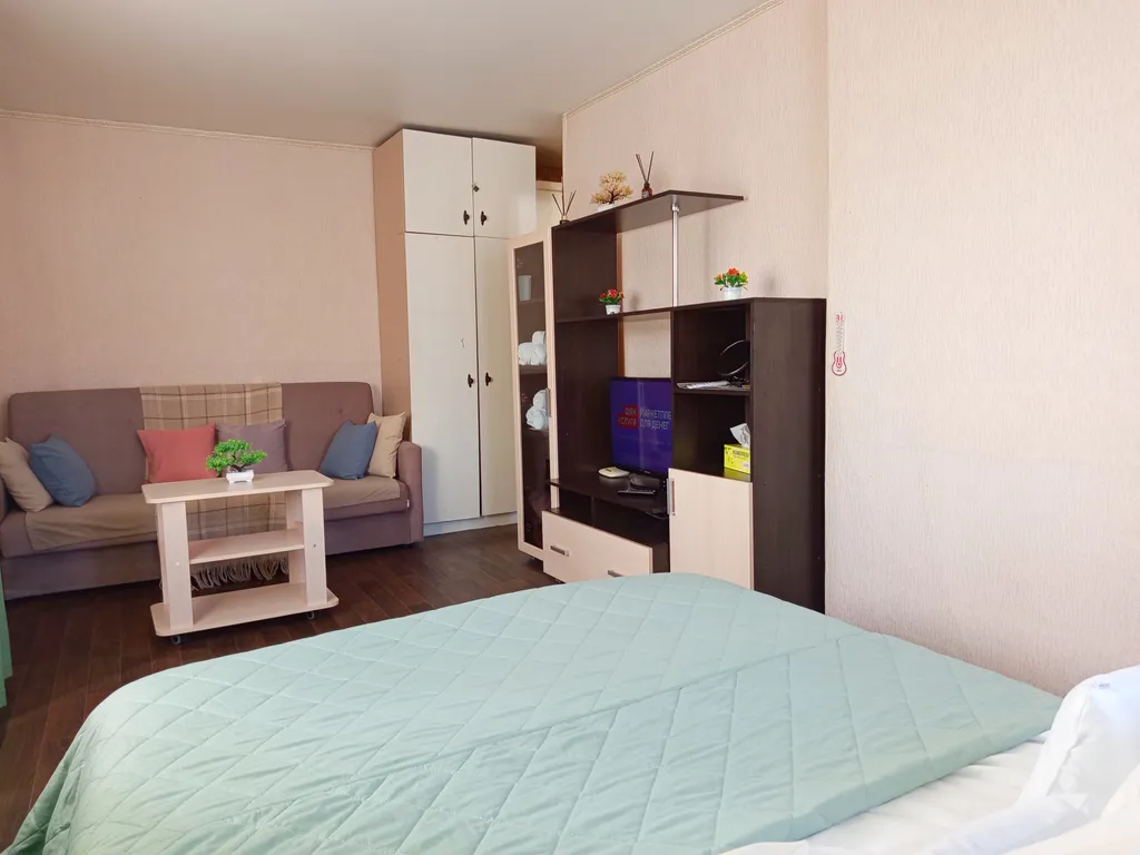 Квартира с панорамным видом на Горный воздух в центре города