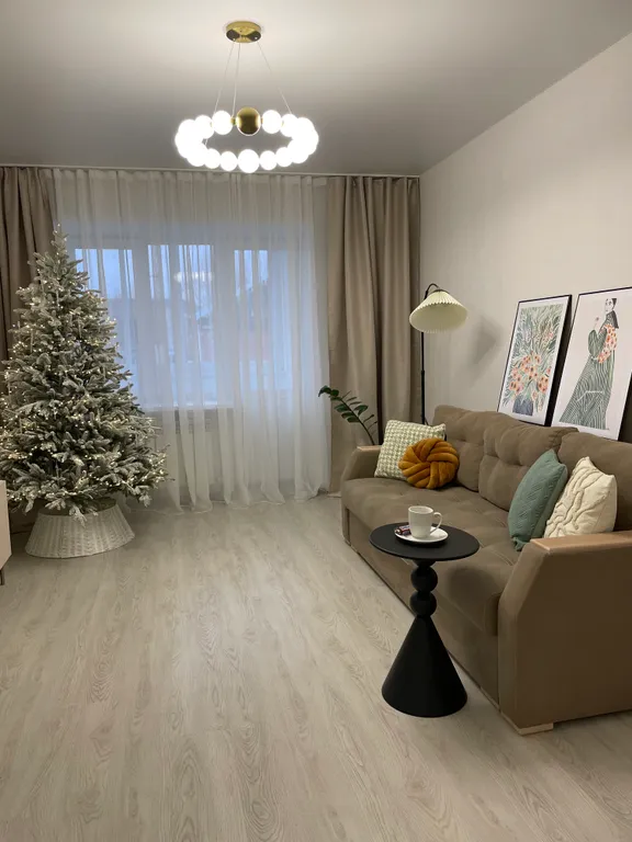 Просторная квартира в новостройке в самом центре города