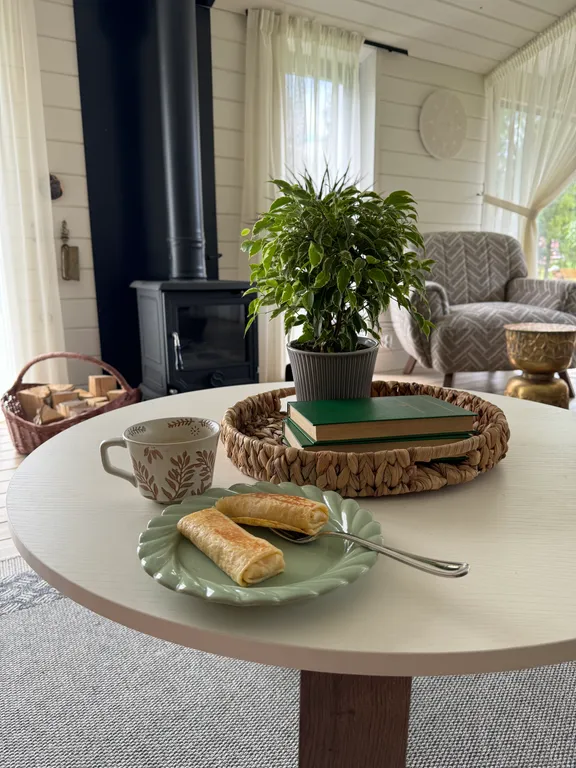 Уютный загородный дом в тишине