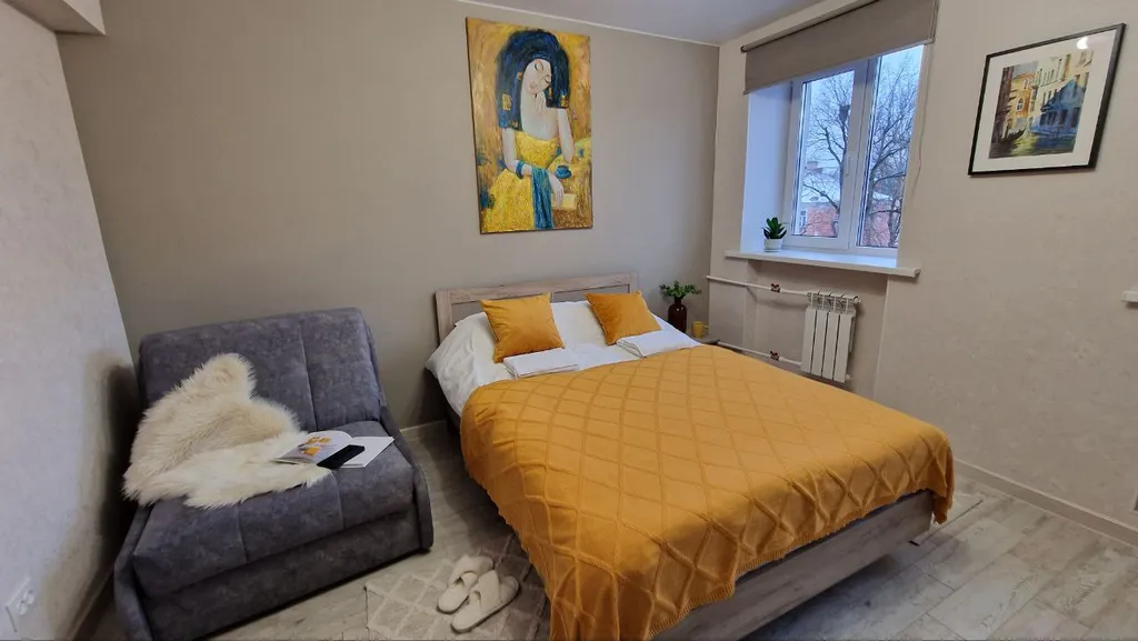 Квартира Солнечная однокомнатная квартира в центре — Тверь