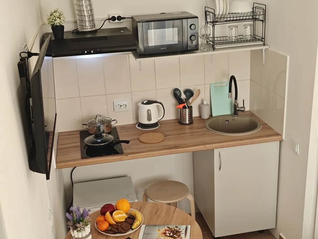 Двухместная студия с кроватью-трансформером