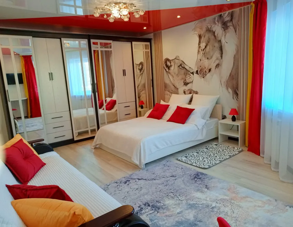 Квартира Уютные апартаменты в Университетском Золотой Лев "Семейные" — аренда посуточно в Липецк