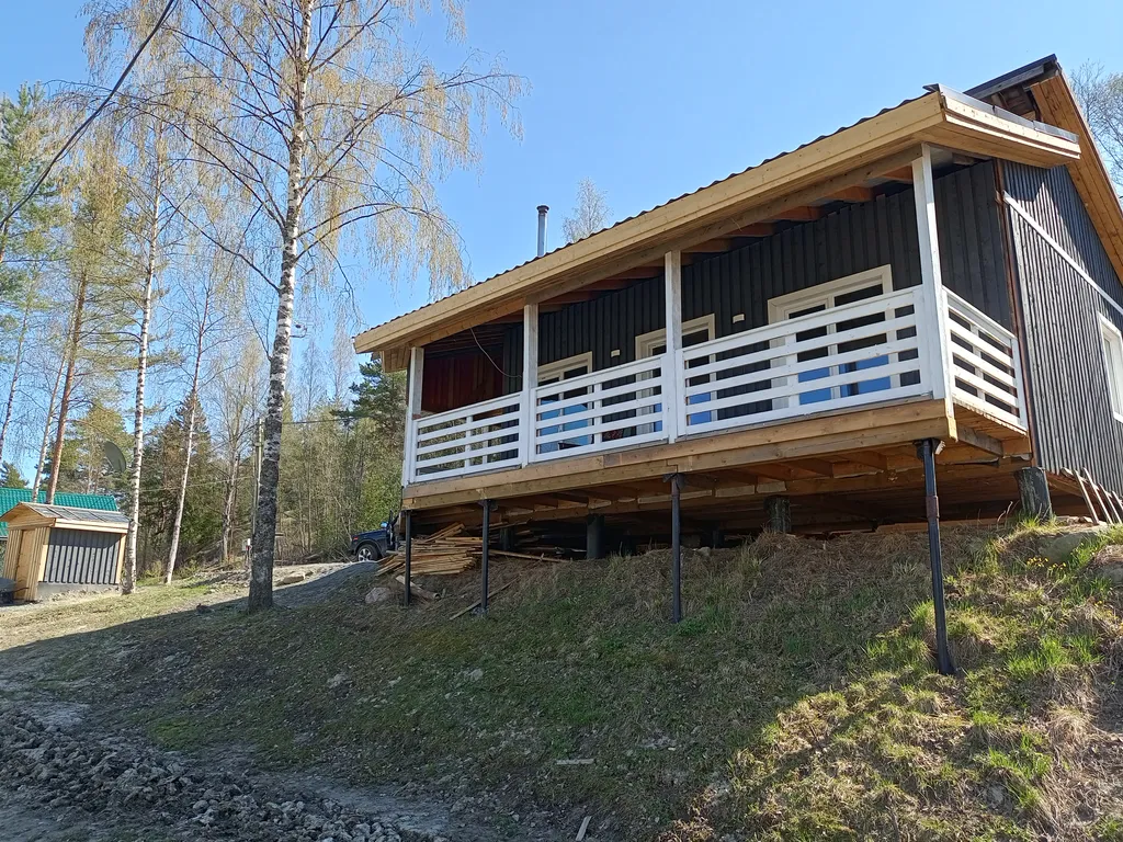 Коттедж Дом на берегу ладожского озера, в живописном месте — аренда посуточно в Лахденпохья