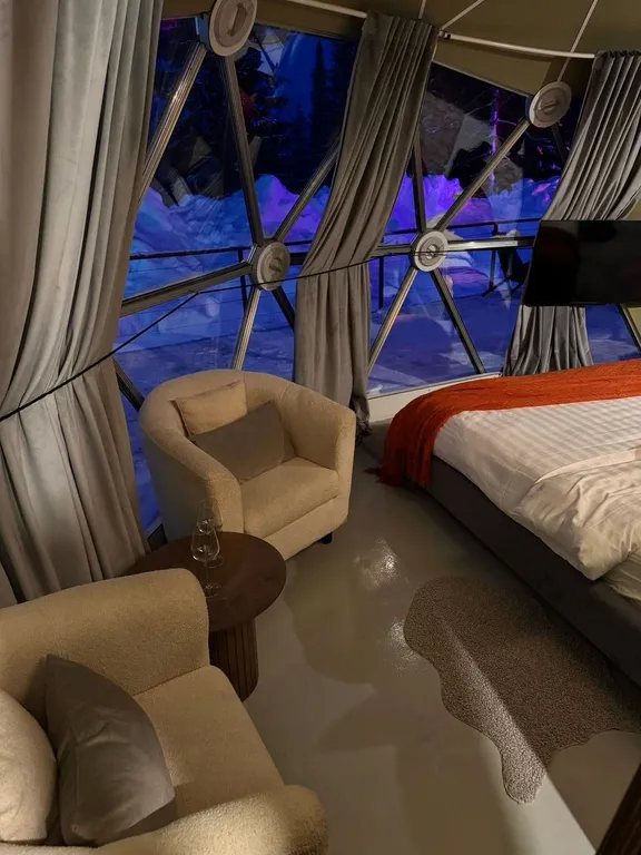 Коттедж Купольный дом «WOOD» на 4 гостя — Шерегеш