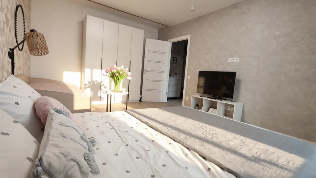 Двушка с изолированными комнатами