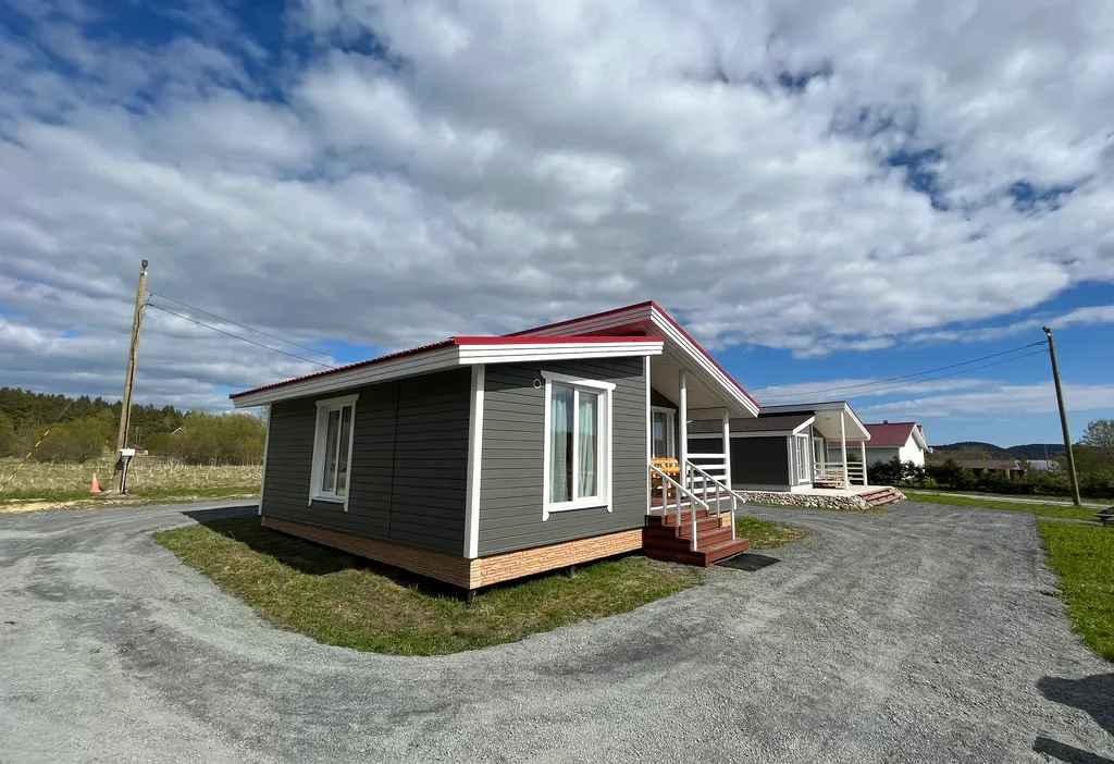 Карельский скандидомик с сауной