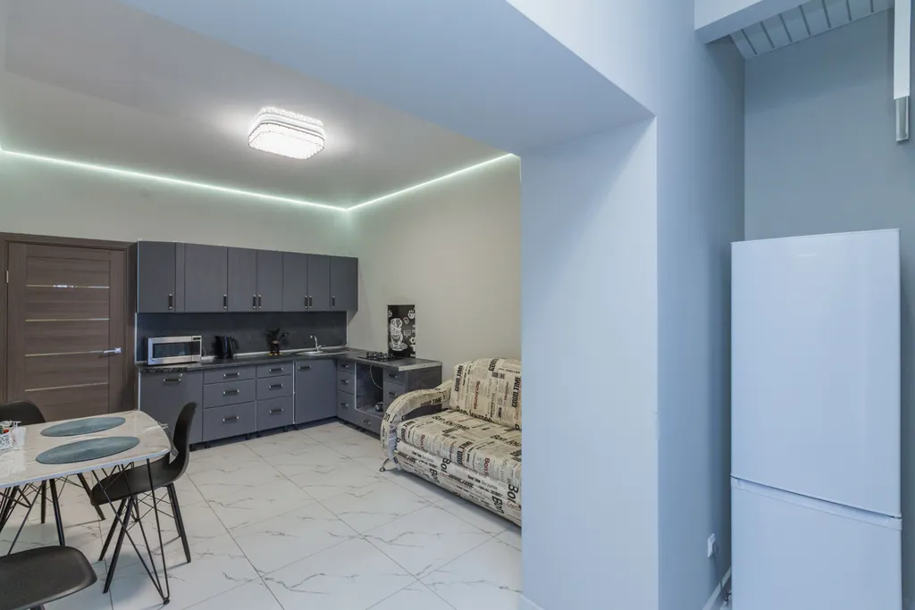 Современная красивая однушка в центре города