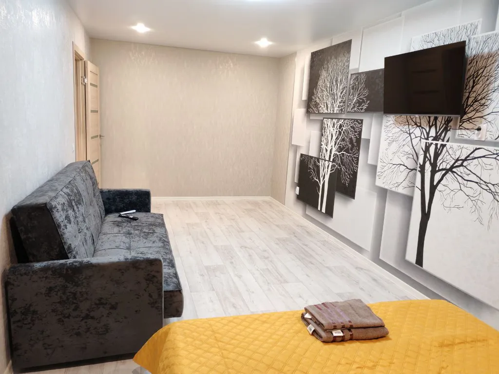 Уютная квартира с видом на город с дизайнерским ремонтом