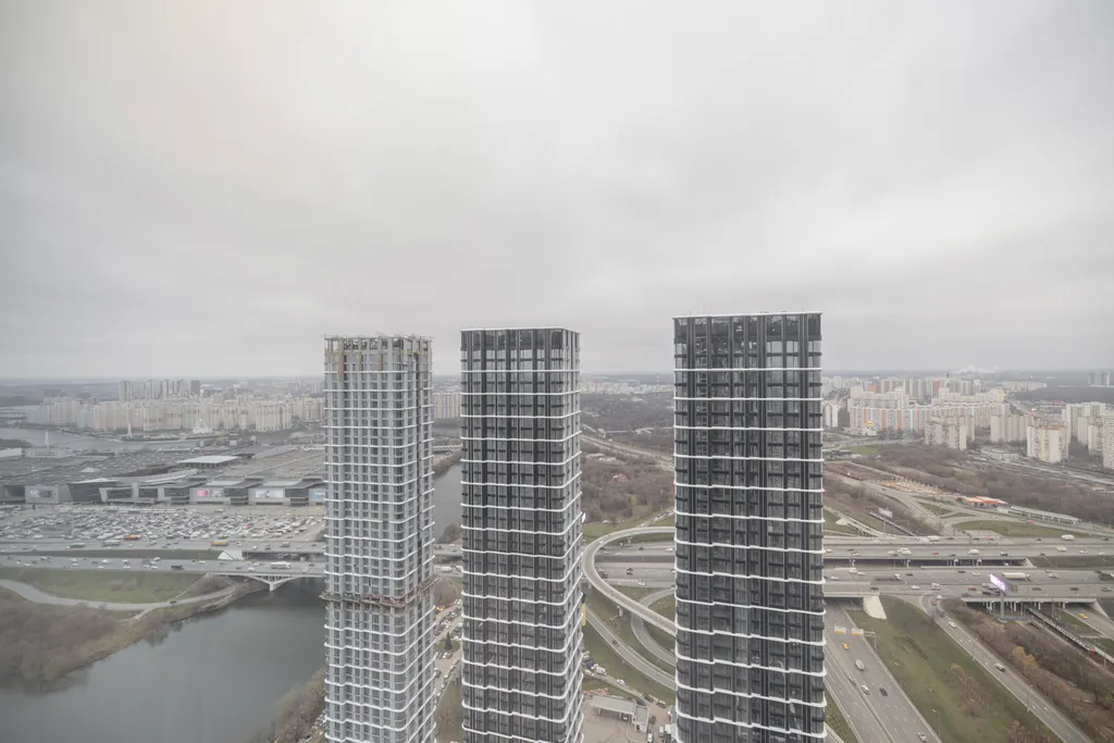 Квартира Квартира Стильная дизайнерская студия с панорамным видом — Москва