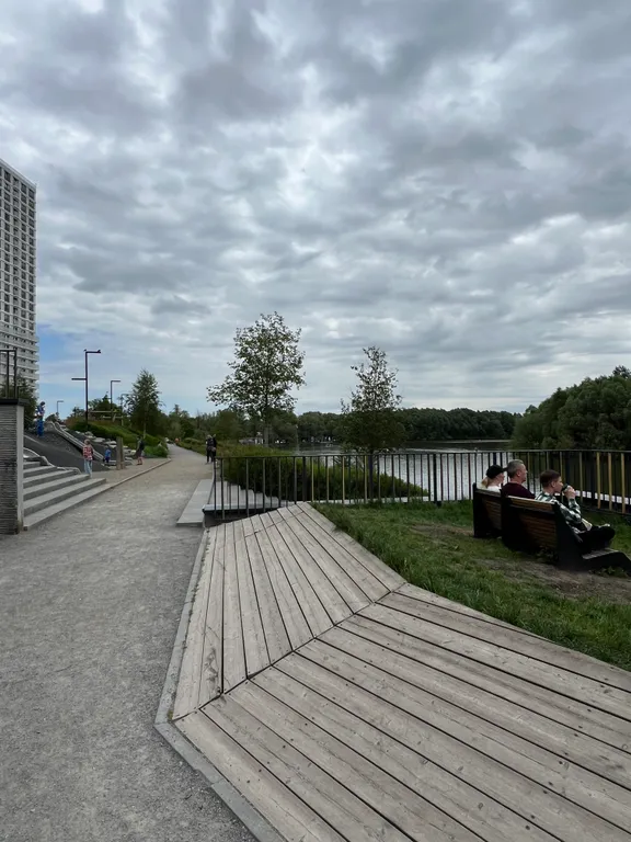 Квартира с видом на реку в самом атмосферном ЖК Новосибирска