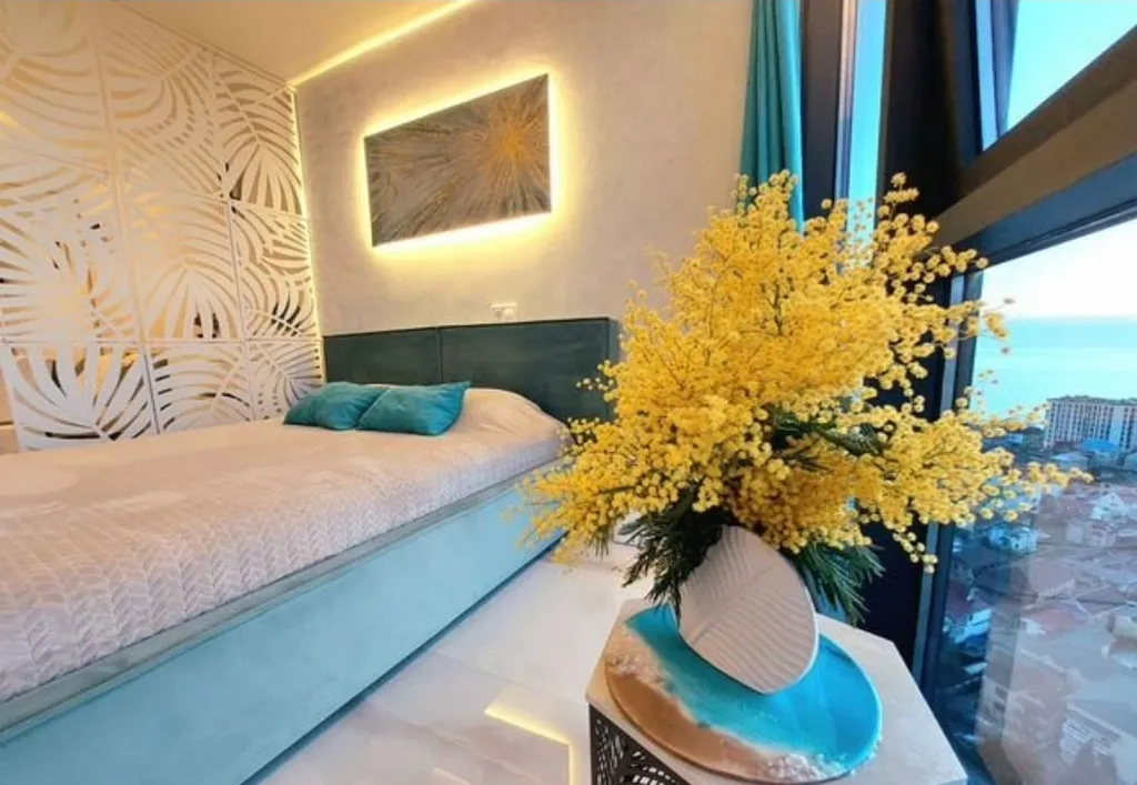 Квартира Квартира Дизайн-студия на 19 этаже в Сочи с потрясающим видом на море — Адлер