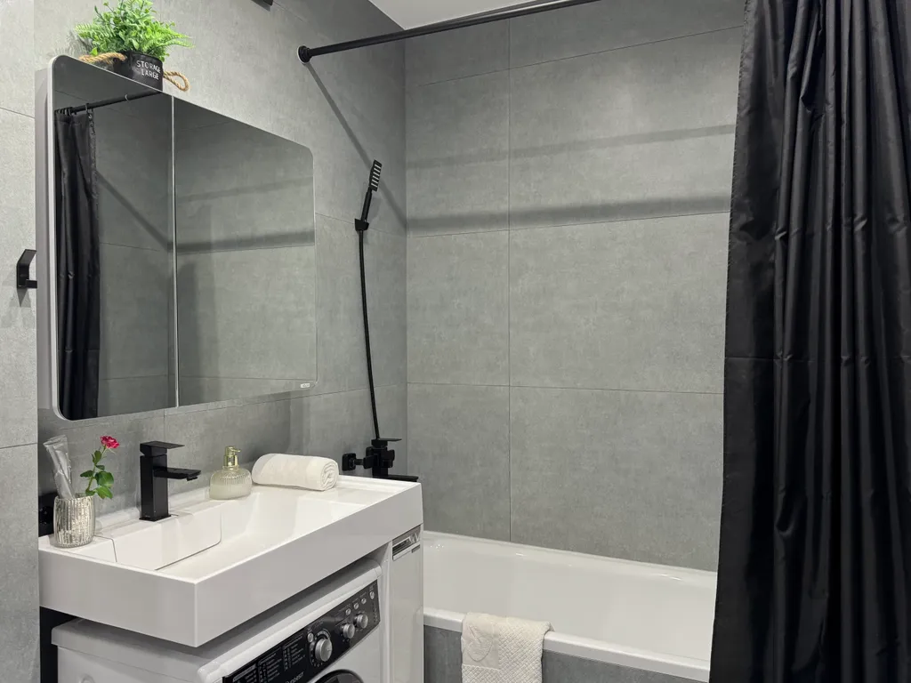 Современная квартира в новом деловом центре Новосибирска