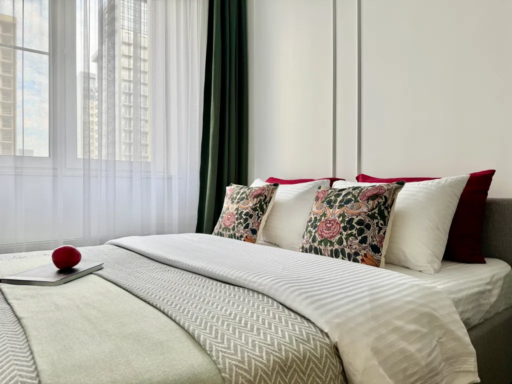 Квартира Современные 1-комнатные апартаменты, 2 кровати — Москва