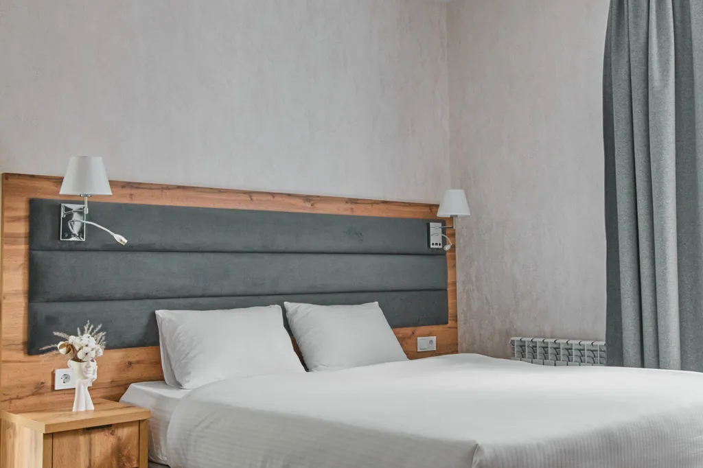 Двухместный апартамент стандарт с мини-кухней и балконом