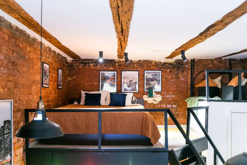 2уровневая стильная квартира