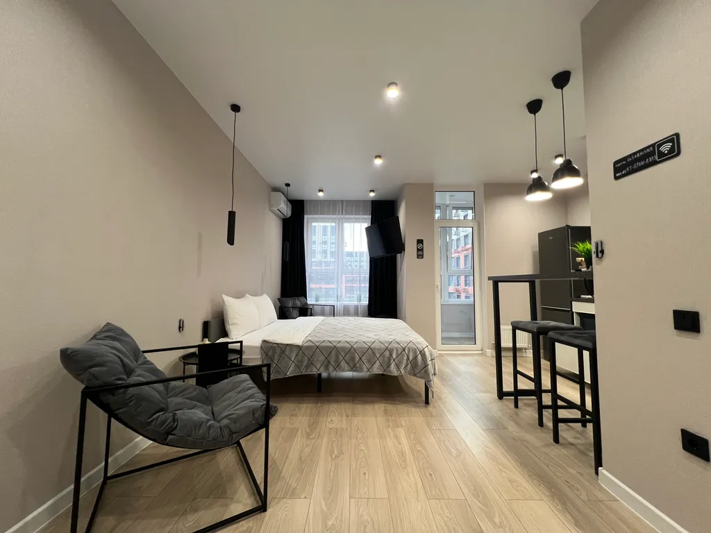 Квартира Квартира Дизайнерская студия в стиле Loft — Краснодар