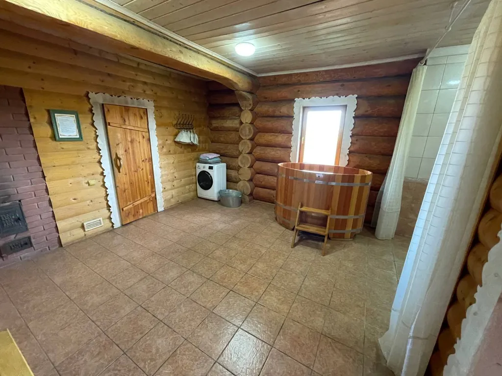 Домик с настоящей русской баней