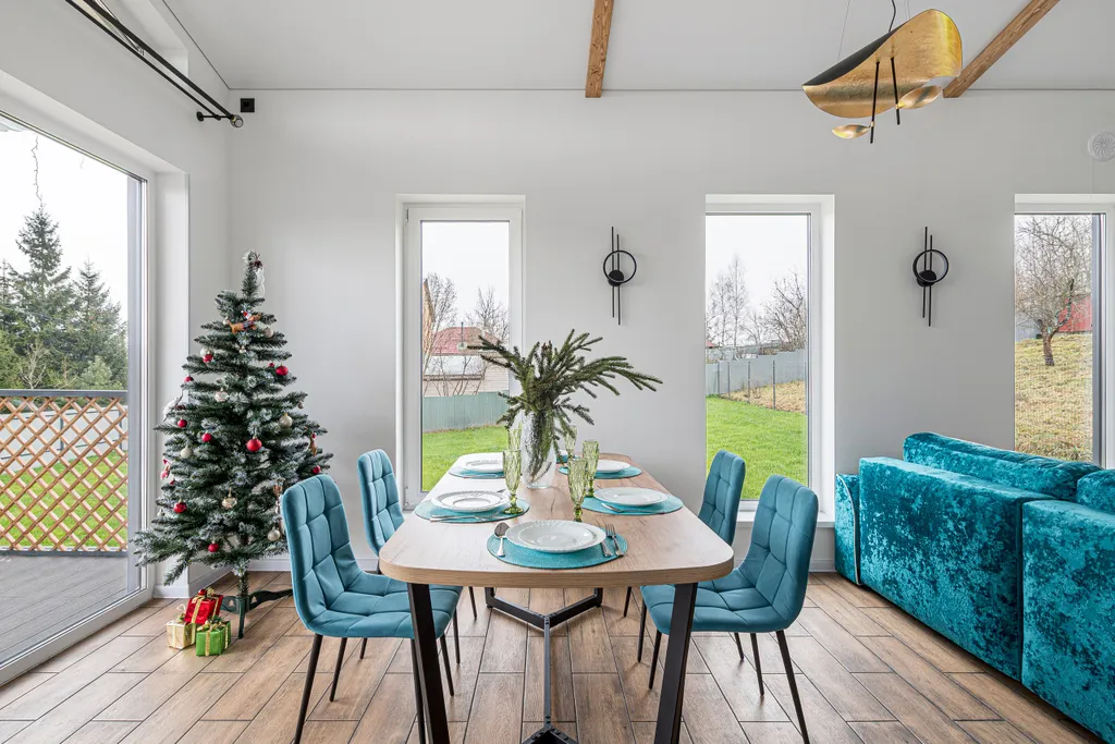 Дом у склонов