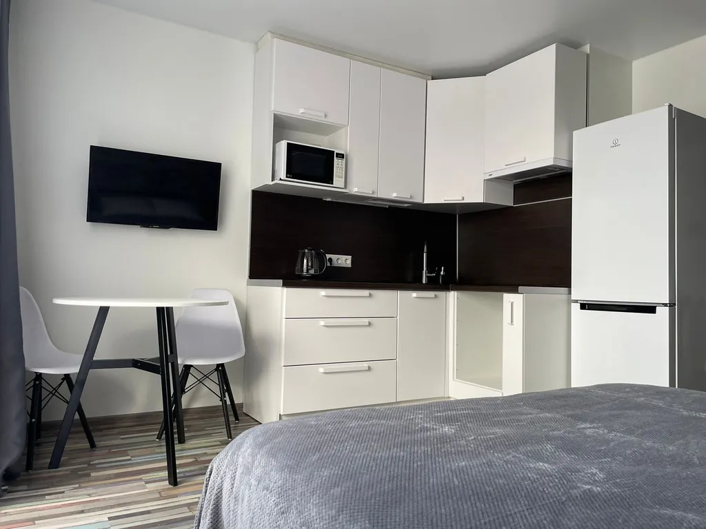 Уютная студия догфрендли в современном доме с лифтом