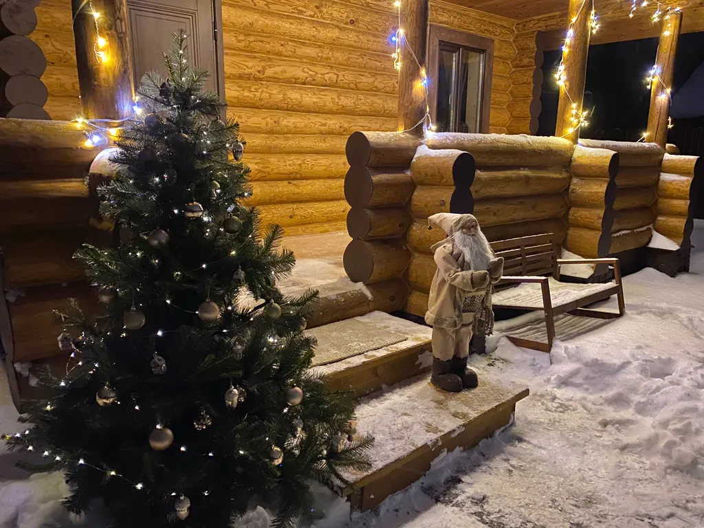 Коттедж Уютный дом из сруба — Горышкино