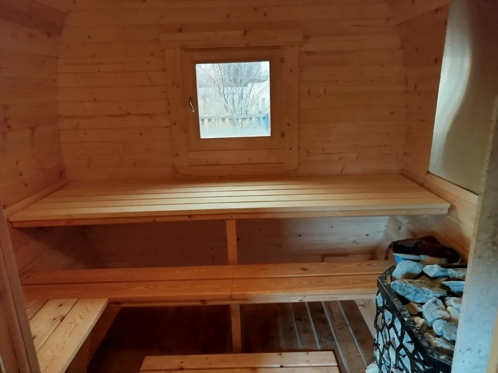 Афрейм с баней и чаном