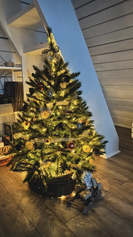 Уютный домик с банным чаном на территории