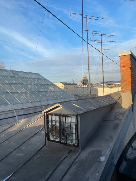 Двушка с видом на купол Исаакиевского собора