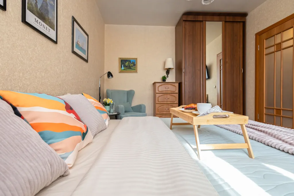 Квартира Уютная квартира в 5 минутах от метро Скобелевская — Москва