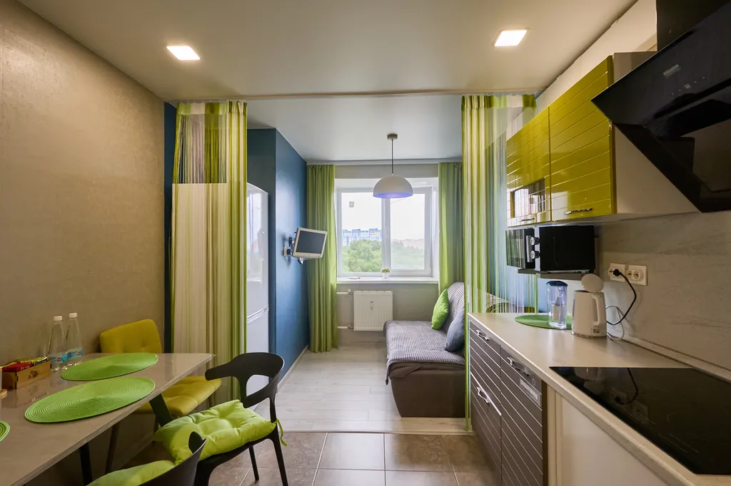 Квартира с видом на храм в самом центре активного отдыха