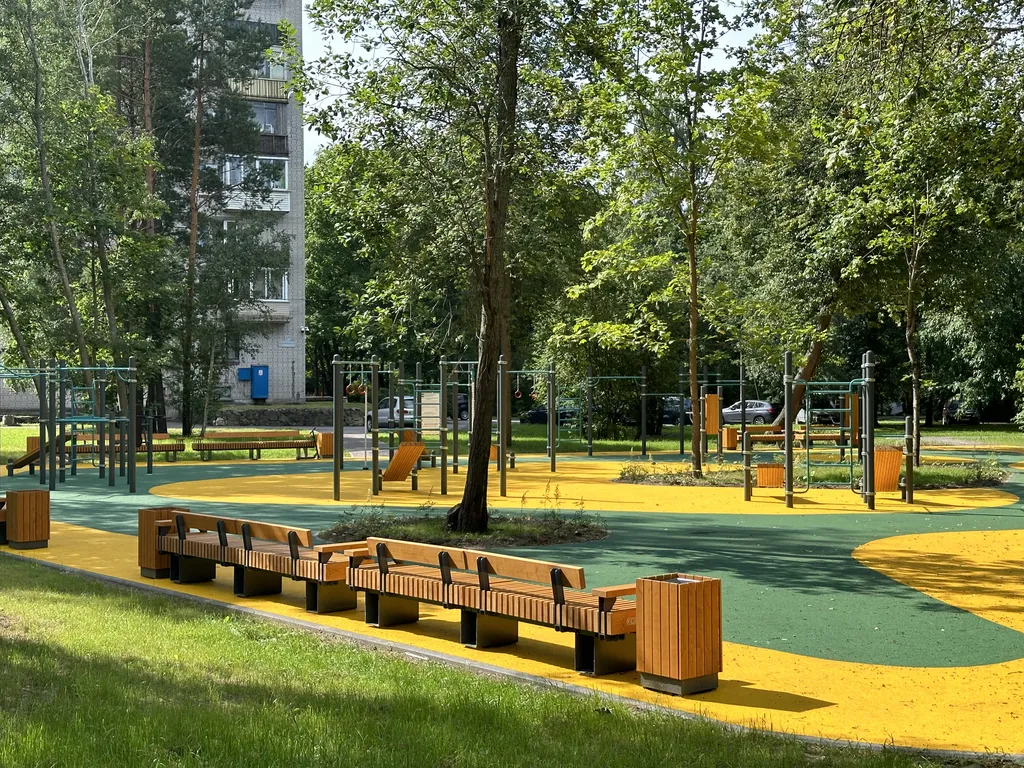 Студия для 3 Гостей с видом на сосны  в Зеленогорске