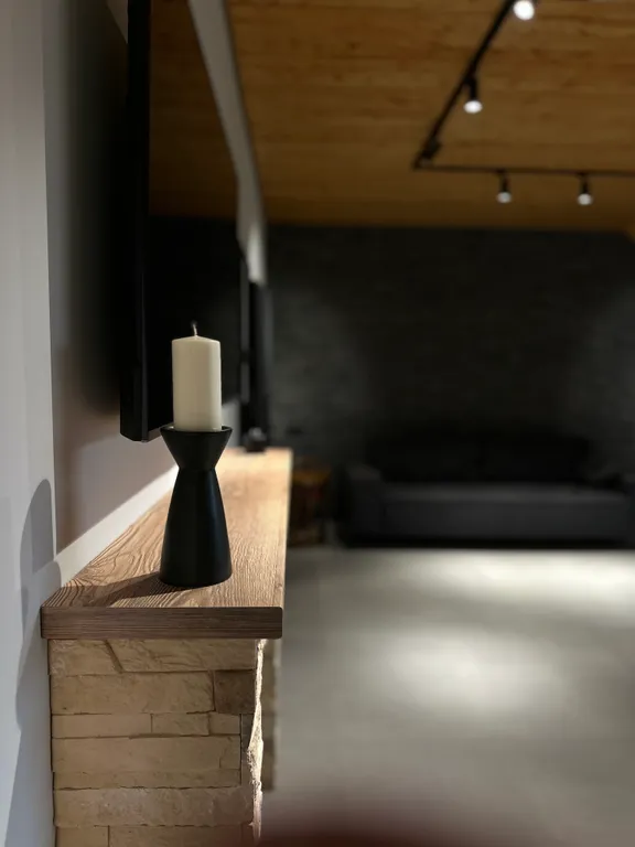 Дом в лесу с баней и бассейном