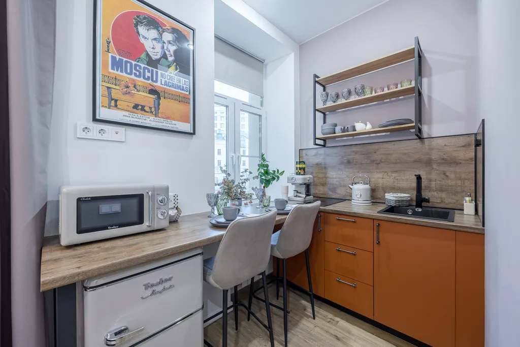 Квартира-студия, 20 м², 1 кровать