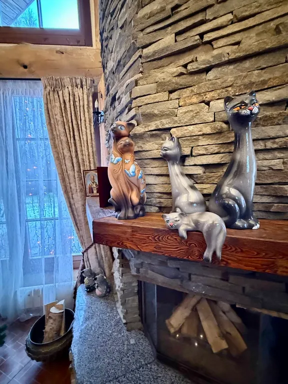 Большой дом у реки с баней в 2 часах от СПб