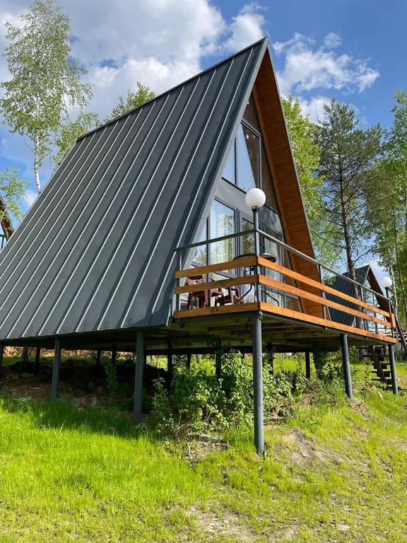 Коттедж Шале у лесного озера — аренда посуточно в Тула