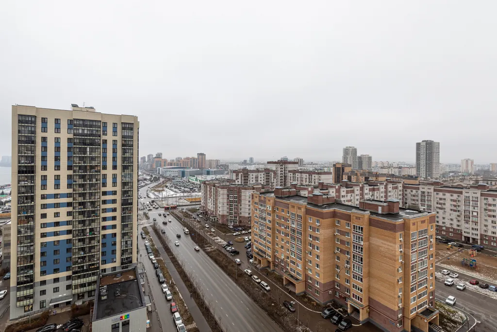 Квартира у аквапарка Ривьера с 2 кроватями и диваном
