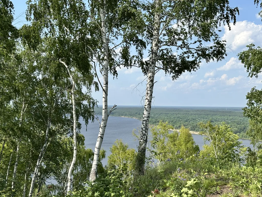 Дом 50м2 с панорамным видом на Волгу