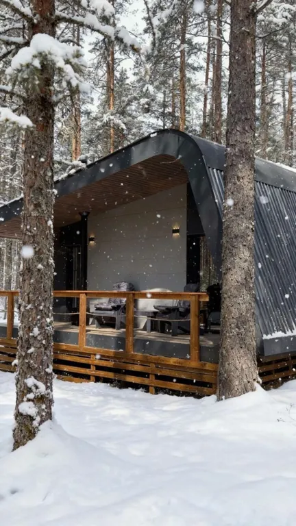 Коттедж 1-комнатный Дом — Четверяково