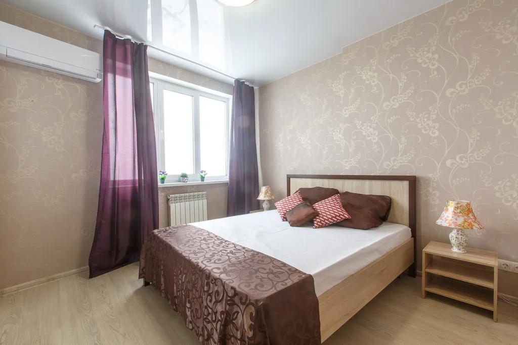 Квартира Квартира Просторная евродвушка на Луначарского 5 — Самара